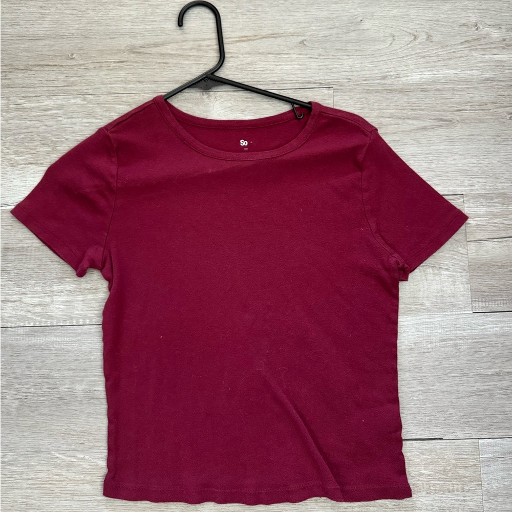 SO Red/Maroon Tshirt